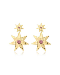 Thumbnail for LUV AJ Luv Aj The Starry Stud Statement Earrings - Gold BELLA n' BEAR