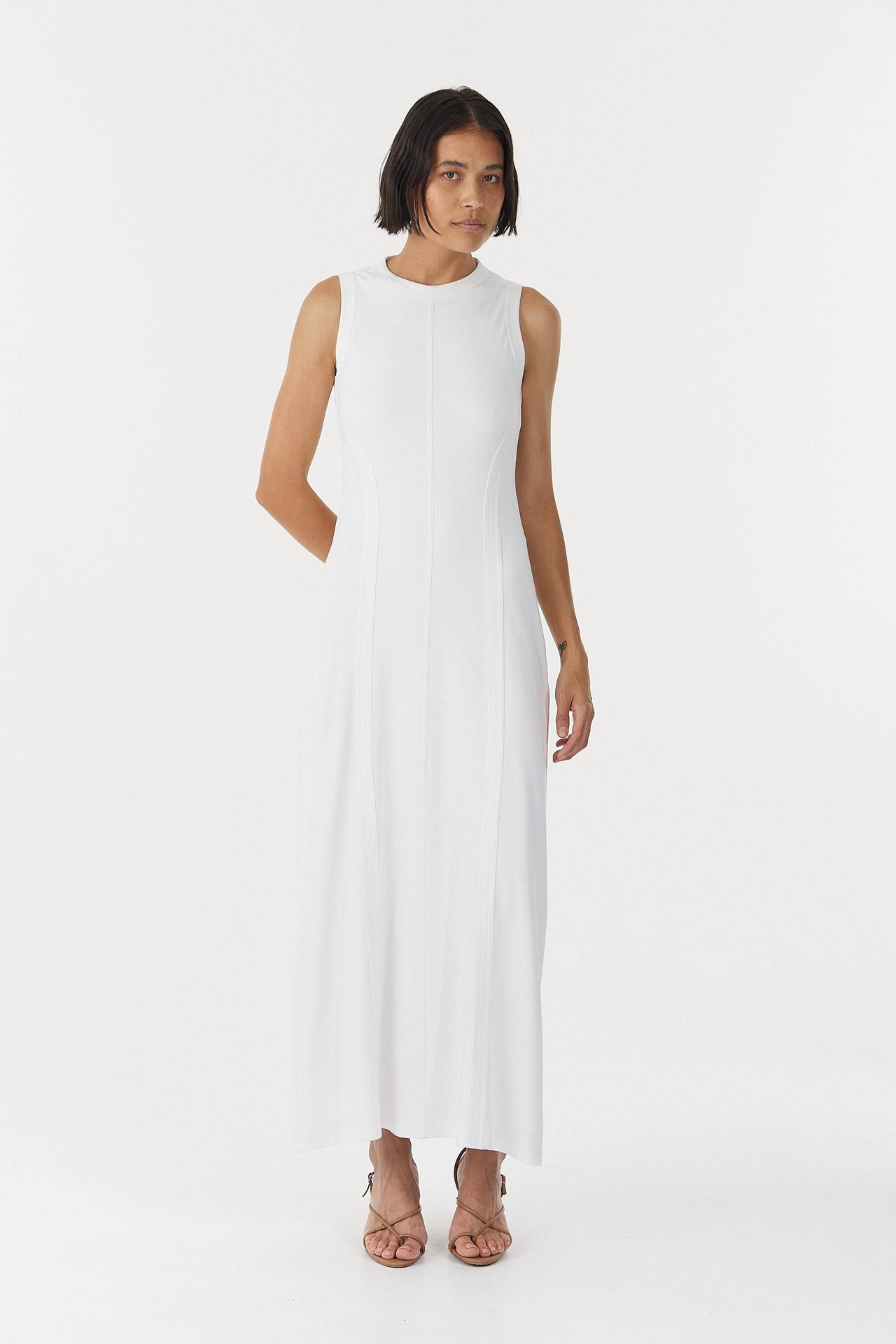 Momentum Open Back Maxi Dress