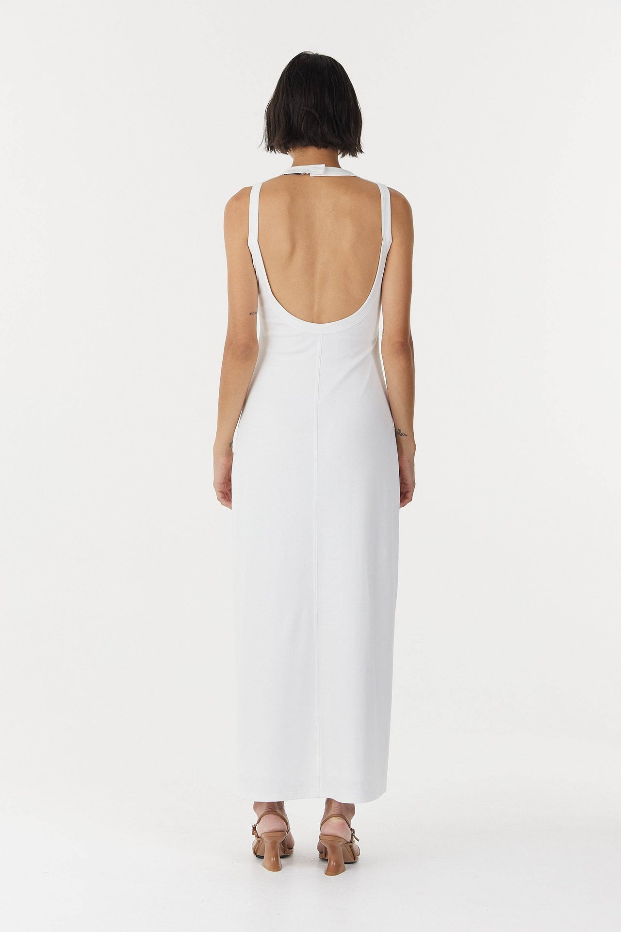 Momentum Open Back Maxi Dress