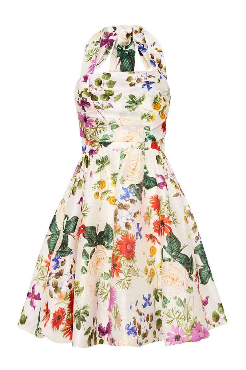 SOFIA THE LABEL Sofia The Label Amara Bubble Mini Dress - Enchanted Floral BELLA n' BEAR