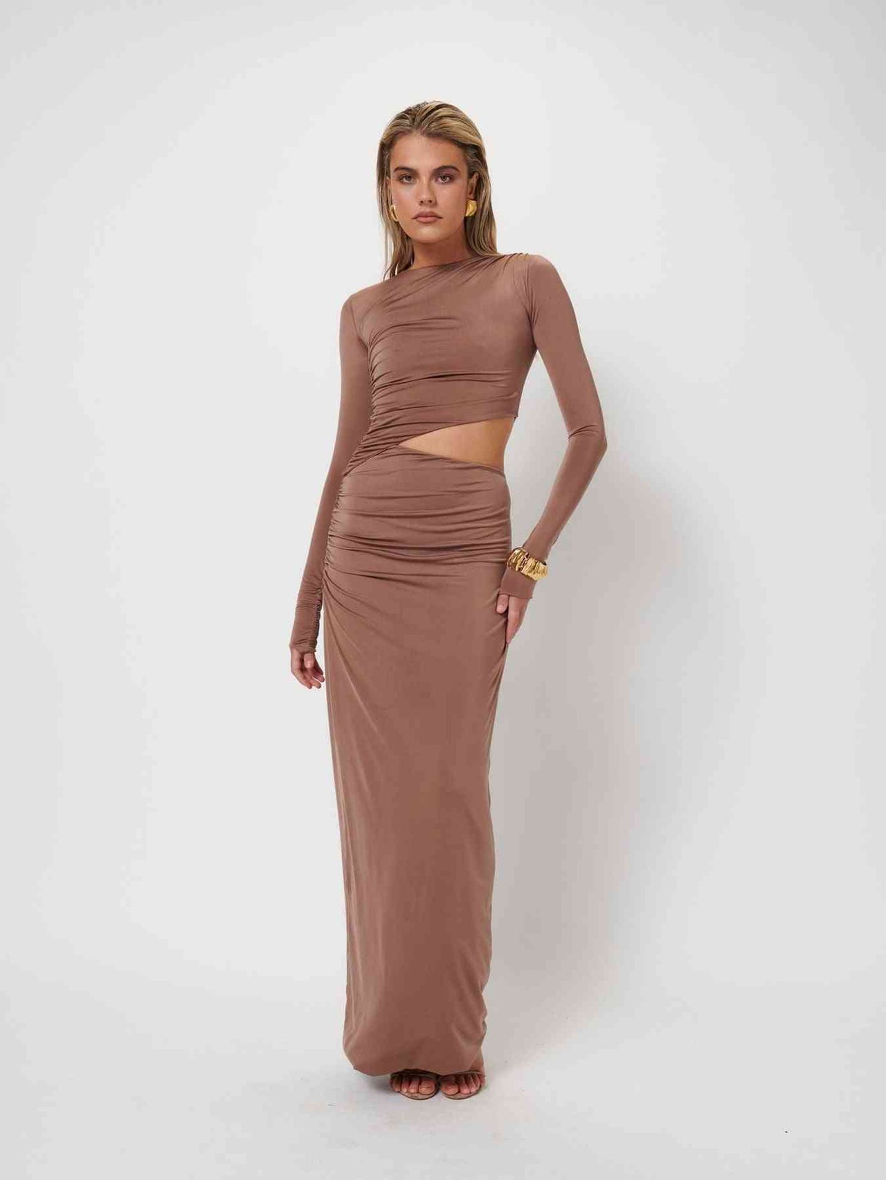 EFFIE KATS Effie Kats Cara Maxi Dress - Coffee BELLA n' BEAR