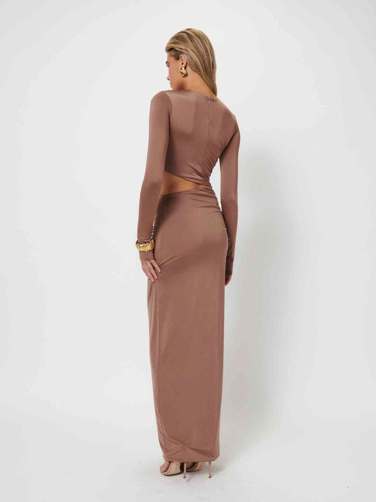 EFFIE KATS Effie Kats Cara Maxi Dress - Coffee BELLA n' BEAR