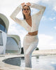 Cristobal Sequin Wrap Top