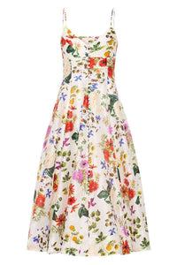 Thumbnail for SOFIA THE LABEL Sofia The Label Evie Midi Dress - Enchanted Floral BELLA n' BEAR