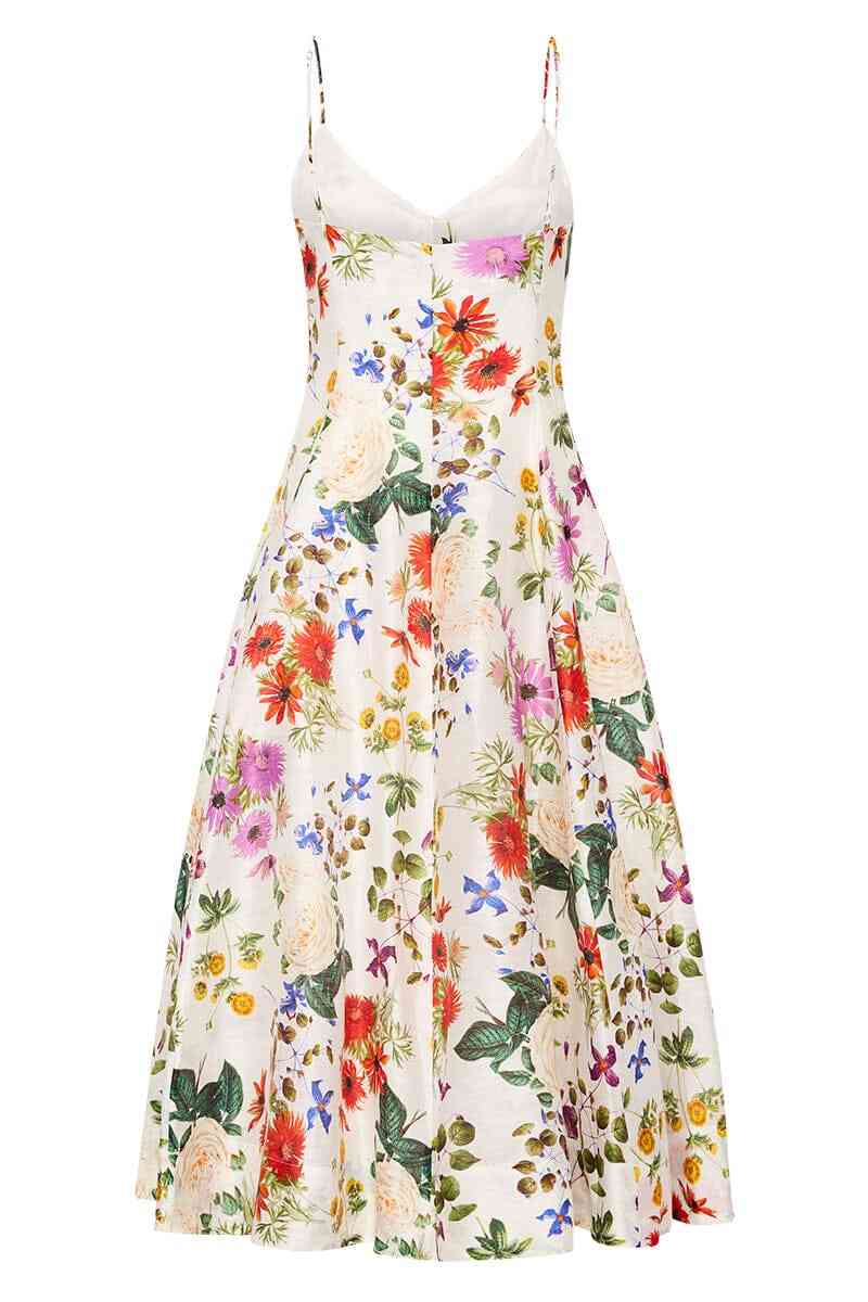 SOFIA THE LABEL Sofia The Label Evie Midi Dress - Enchanted Floral BELLA n' BEAR