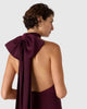 Evianna Satin Maxi Dress