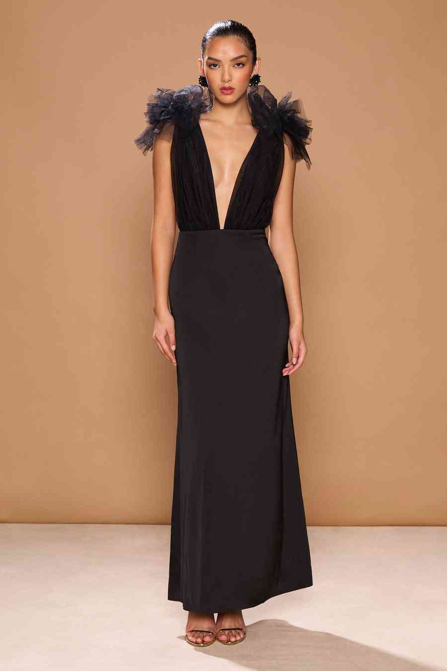 SONYA MODA Sonya Moda Como Gown - Black BELLA n' BEAR