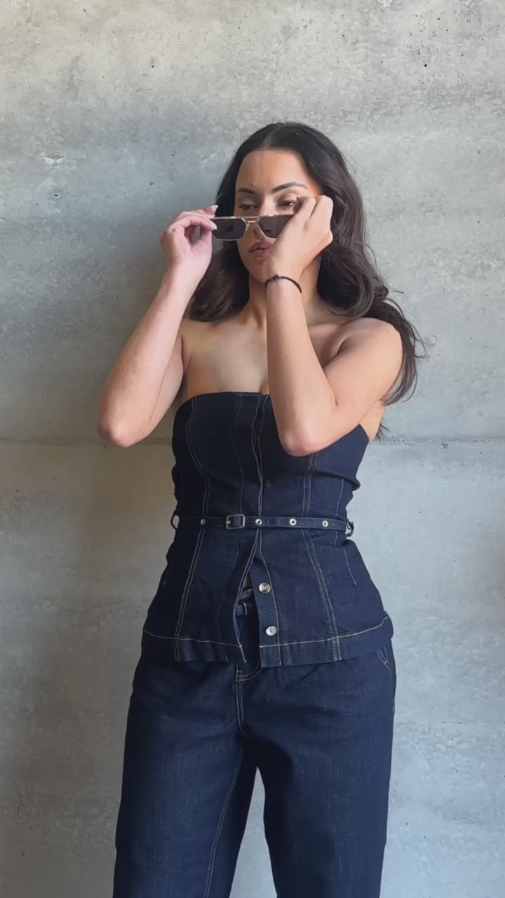 Dusk Denim Bodice