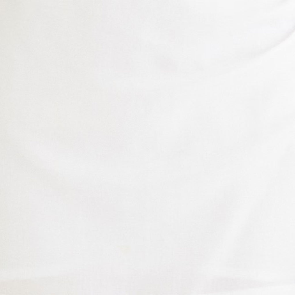 Close-up of white shirt dress fabric