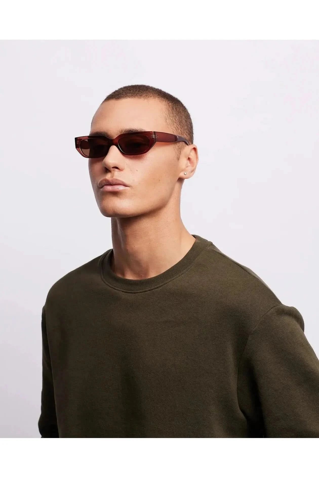 REALITY EYEWEAR Reality Eyewear The Blitz Sunglasses - Mocca, Black Rose, Black Smoke BELLA n' BEAR