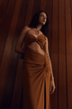 THIRD FORM Turn Around Twist Out Midi Dress - Camel BELLA n' BEAR