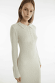 THIRD FORM Third Form Unbound Knit Shirt Dress - Shell BELLA n' BEAR