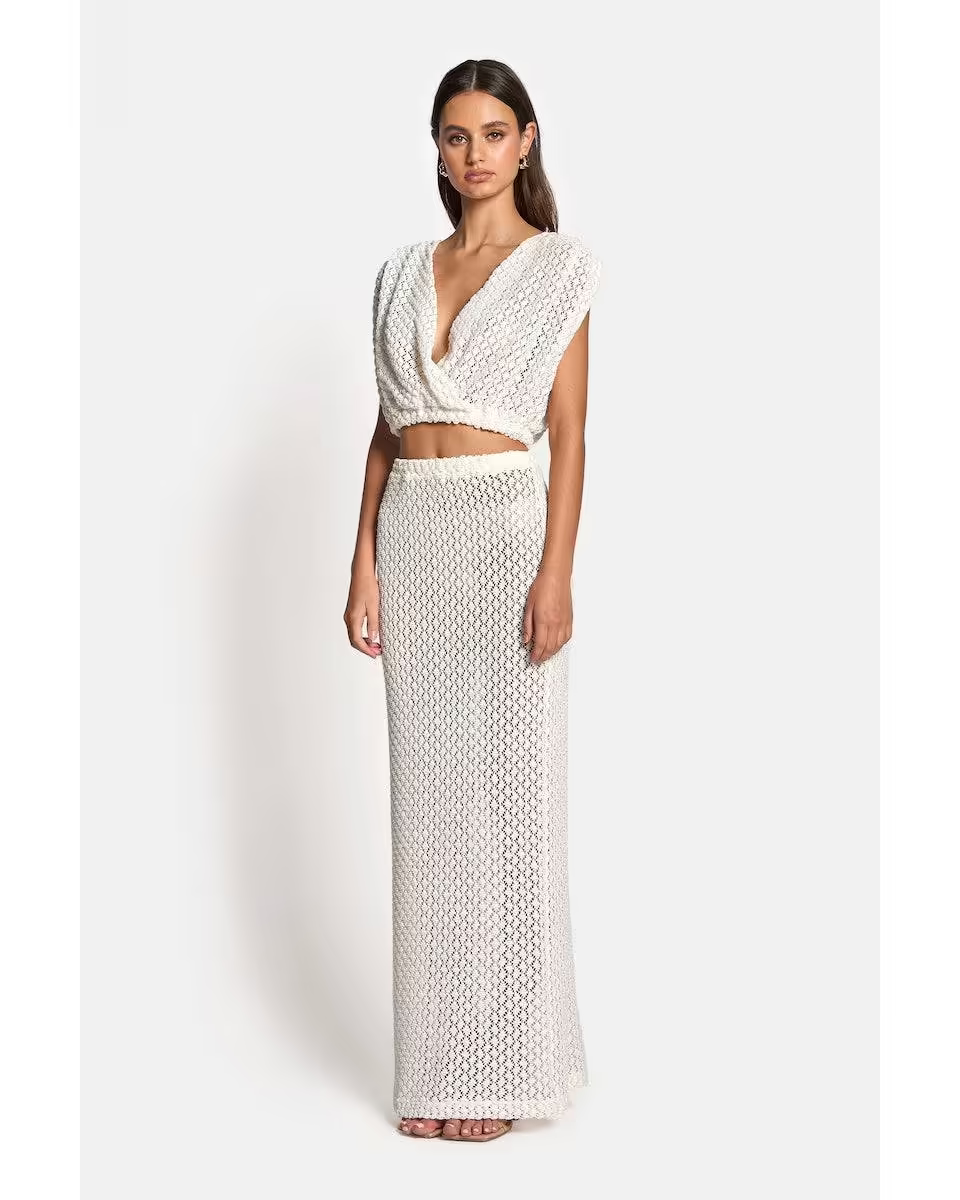 Valentina Draped Crop Top