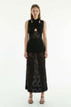 THIRD FORM Third Form Wayward Wrap Neck Tank Dress - Black BELLA n' BEAR