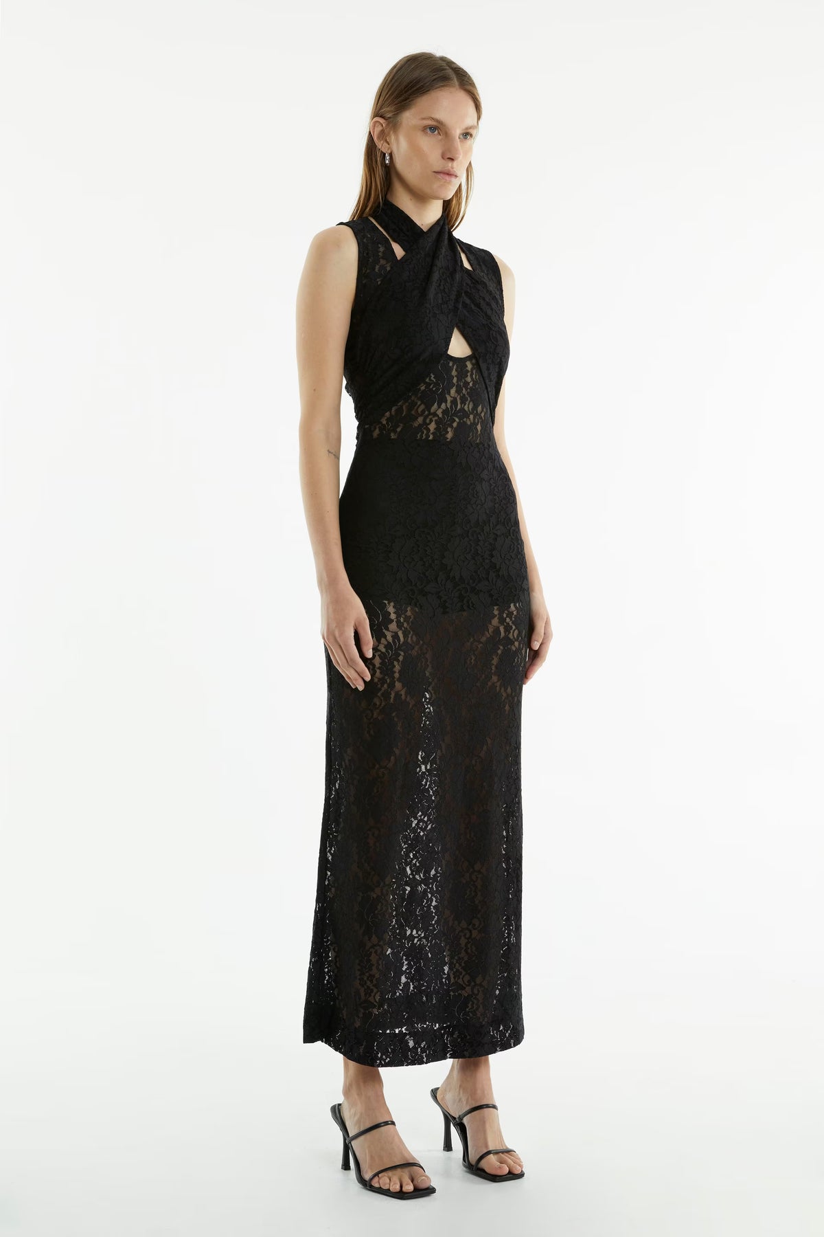 Wayward Wrap Neck Tank Dress