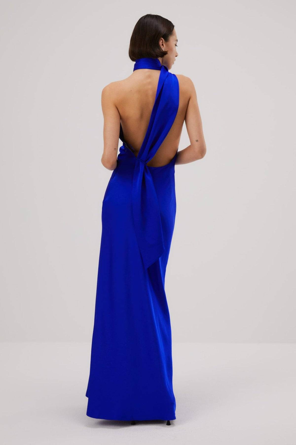 MISHA COLLECTION Misha Alastair Gown - Electric Blue BELLA n' BEAR