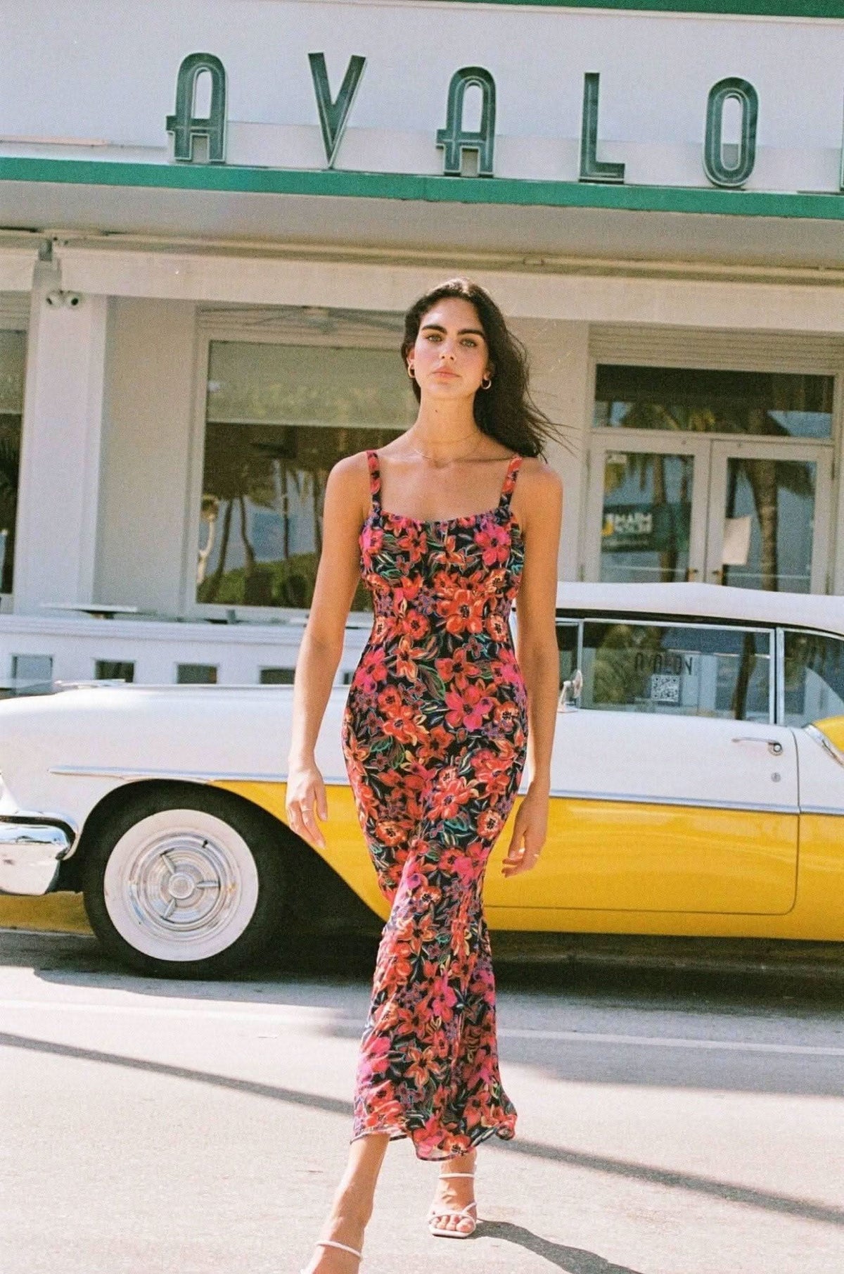 Amani Maxi Dress - Caribbean Floral | Charlie Holiday BELLA n' BEAR Amani Maxi Dress - Caribbean Floral | Charlie Holiday BELLA n' BEAR