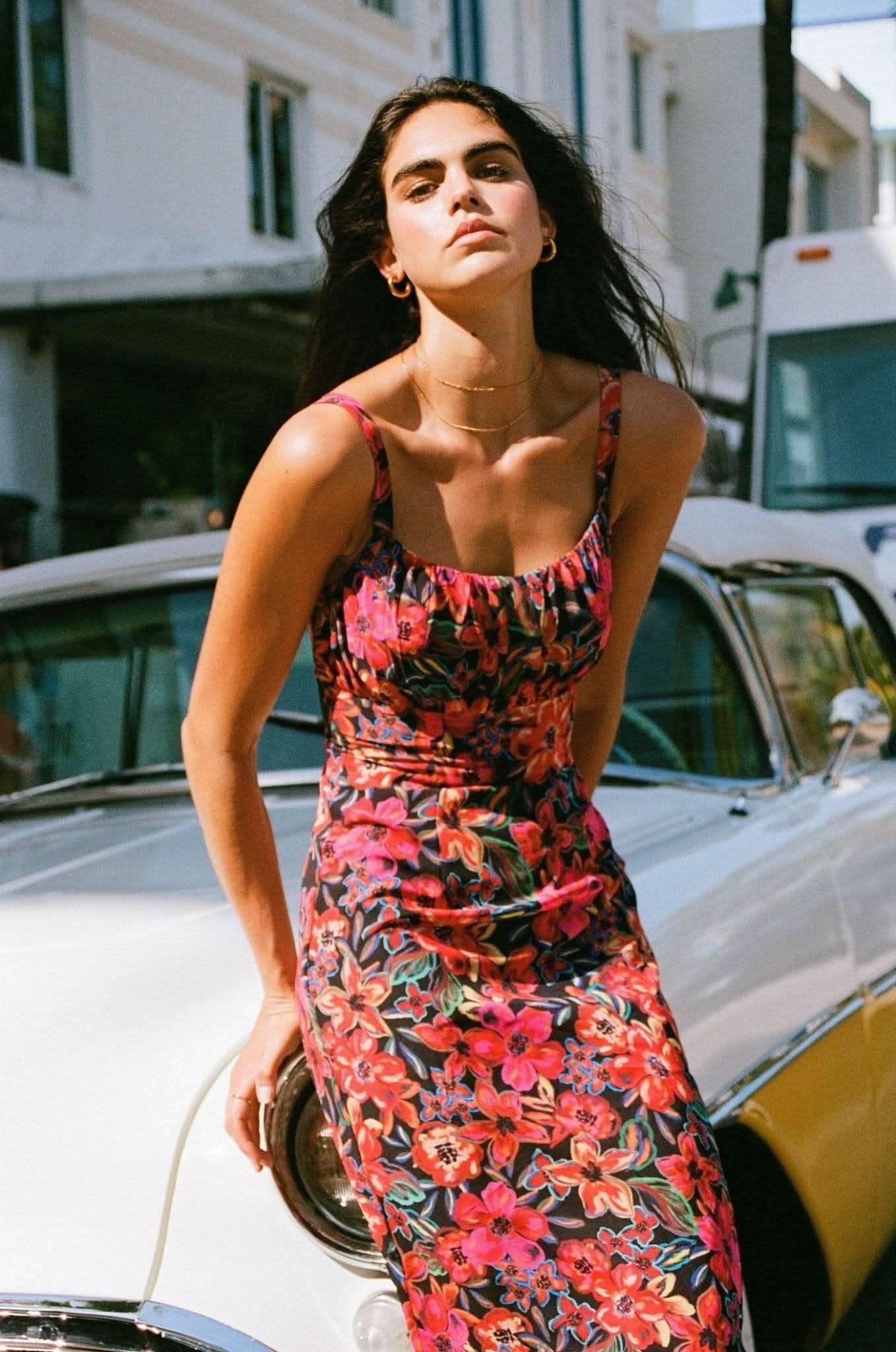 Charlie Holiday Amani Maxi Dress - Caribbean Floral  BELLA n' BEAR