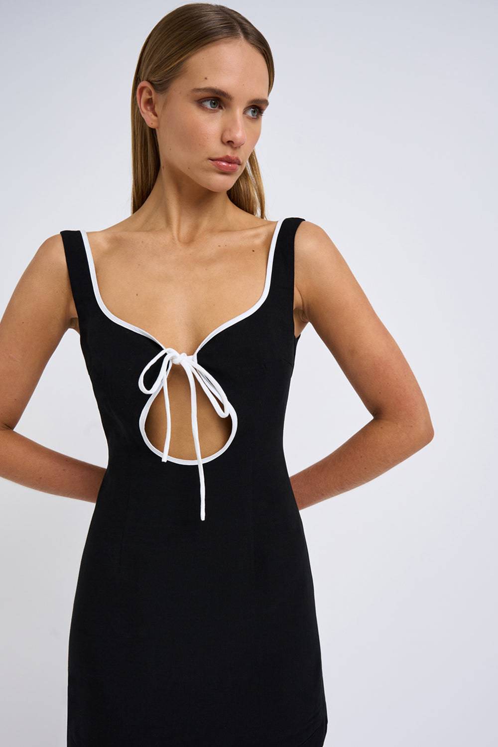 BY JOHNNY By Johnny Amelia Curve Mini Dress - Black BELLA n' BEAR