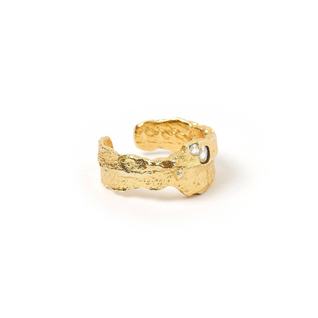 ARMS OF EVE Arms of Eve Anya - Gold And White Ring BELLA n' BEAR