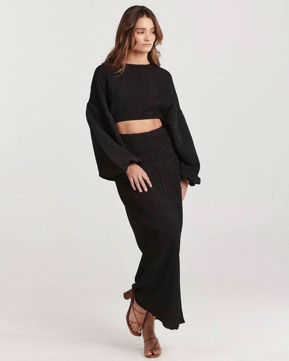 CHARLIE HOLIDAY Charlie Holiday Aria Top - Black BELLA n' BEAR