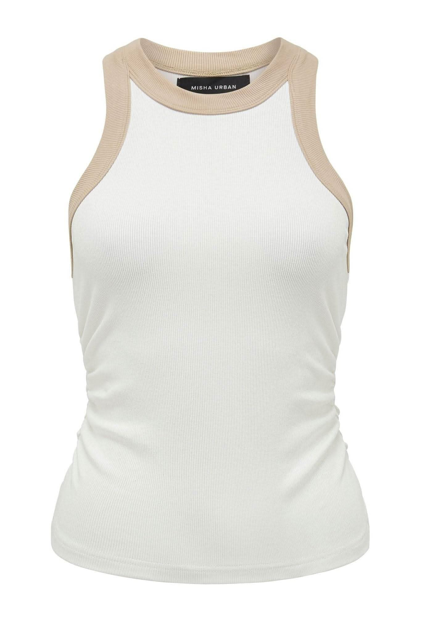 MISHA COLLECTION Misha Arlo Rib Tank - Ivory BELLA n' BEAR