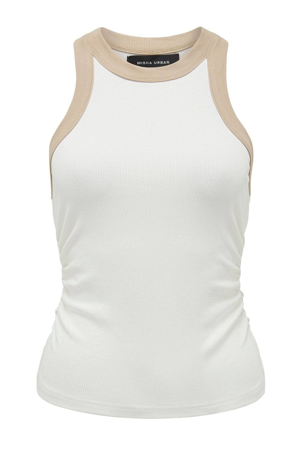 MISHA COLLECTION Misha Arlo Rib Tank - Ivory BELLA n' BEAR