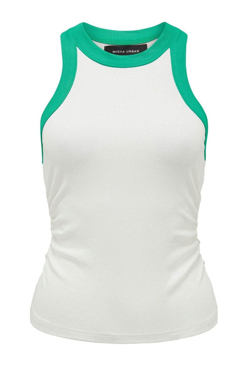 MISHA COLLECTION Misha Arlo Rib Tank - Ivory BELLA n' BEAR