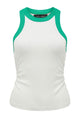 MISHA COLLECTION Misha Arlo Rib Tank - Ivory BELLA n' BEAR