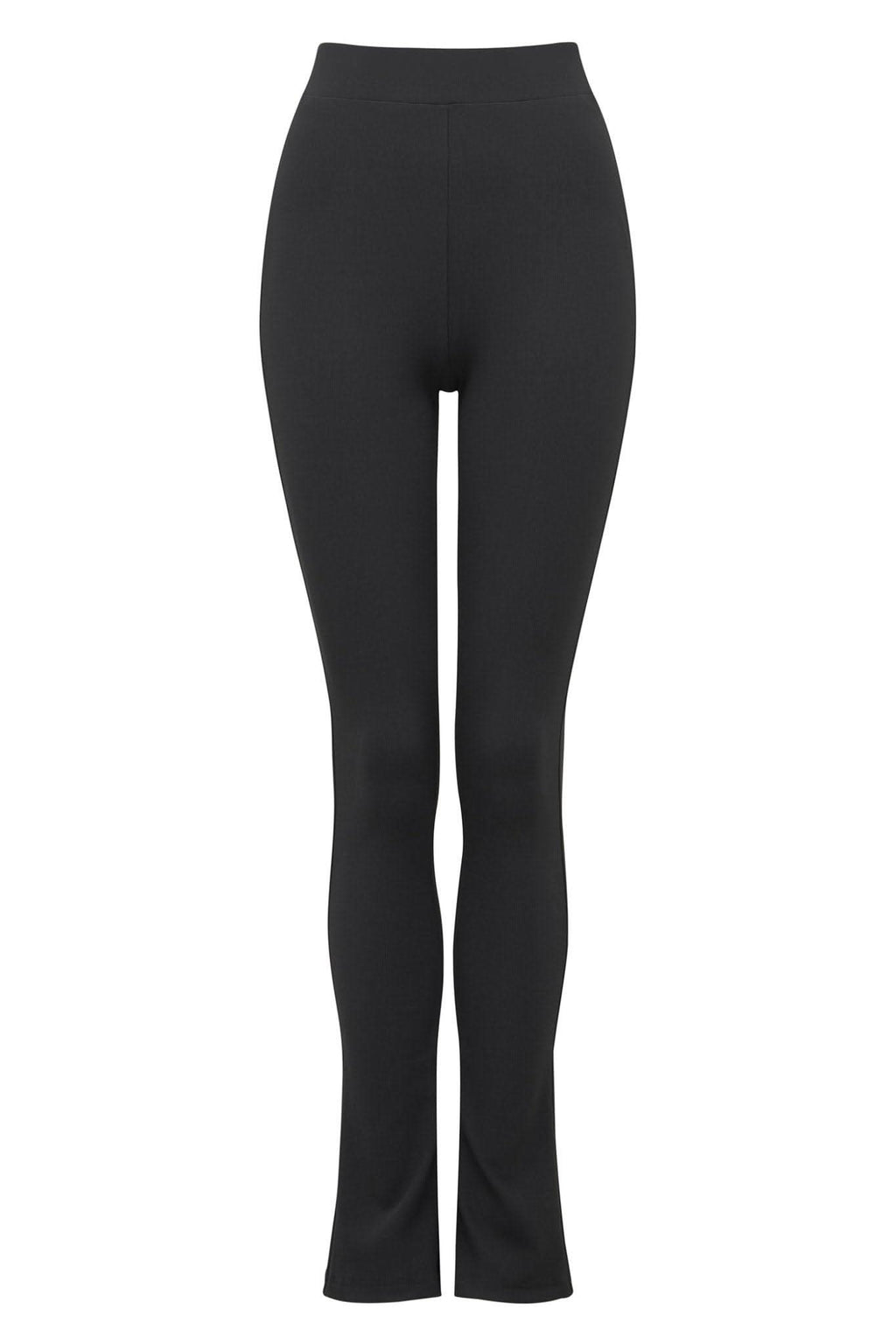 MISHA COLLECTION Misha Aton Rib Ponte Pant - Black BELLA n' BEAR
