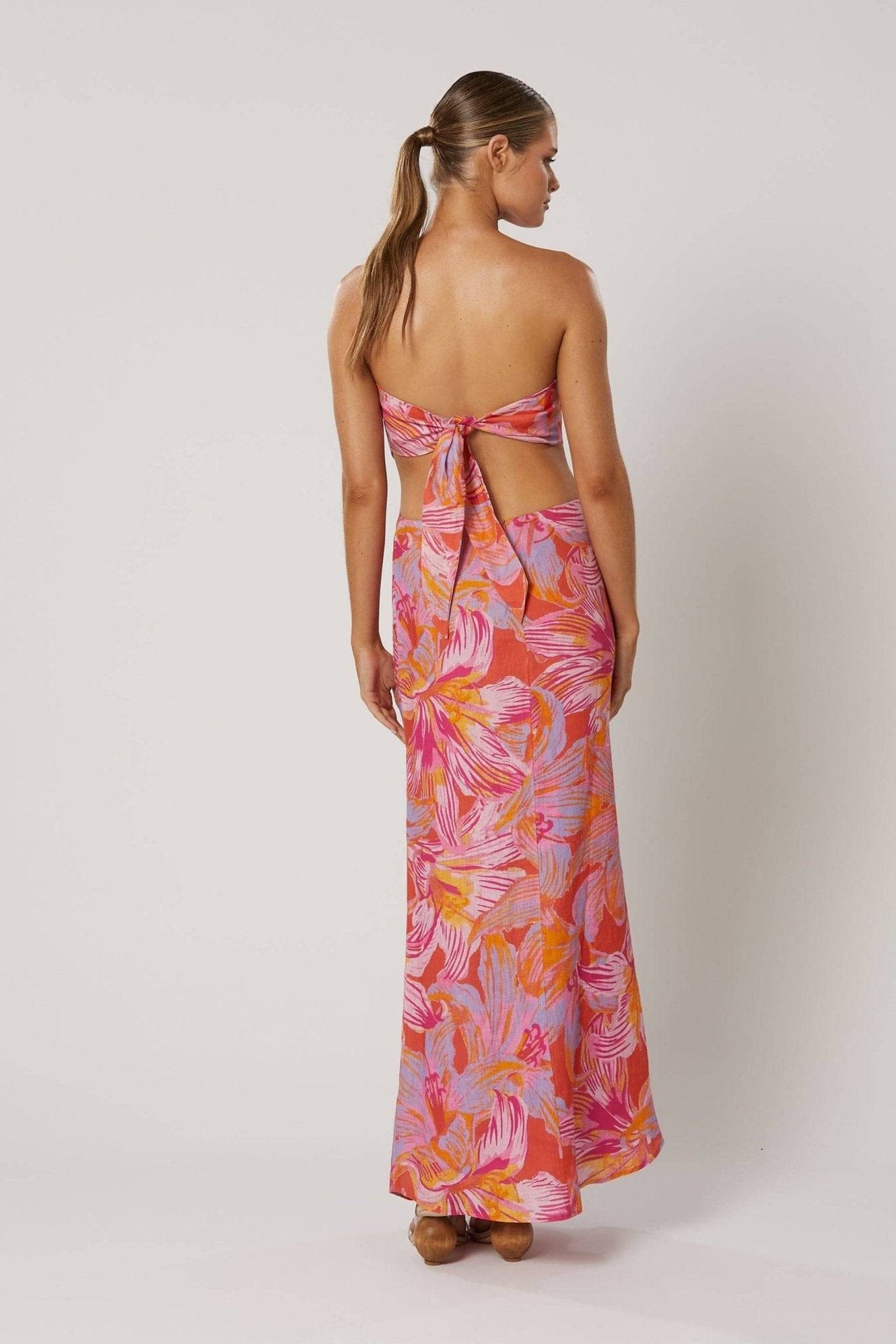 WINONA Winona Avalyn Strapless Maxi Dress - Print BELLA n' BEAR