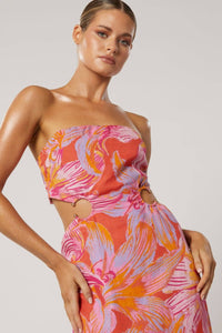 Thumbnail for WINONA Winona Avalyn Strapless Maxi Dress - Print BELLA n' BEAR