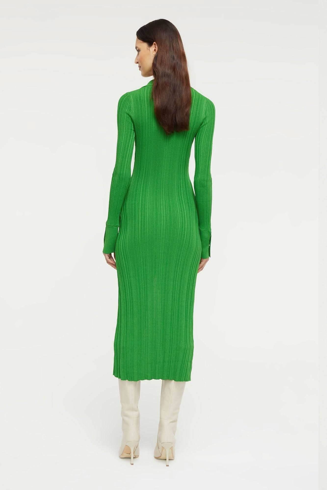 GINIA Ginia Brianna Knit Dress - Emerald BELLA n' BEAR