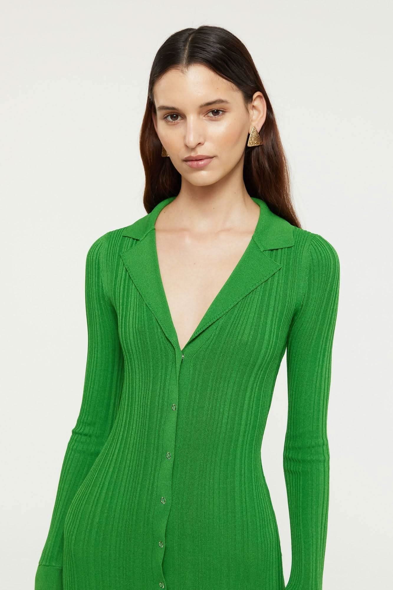 GINIA Ginia Brianna Knit Dress - Emerald BELLA n' BEAR