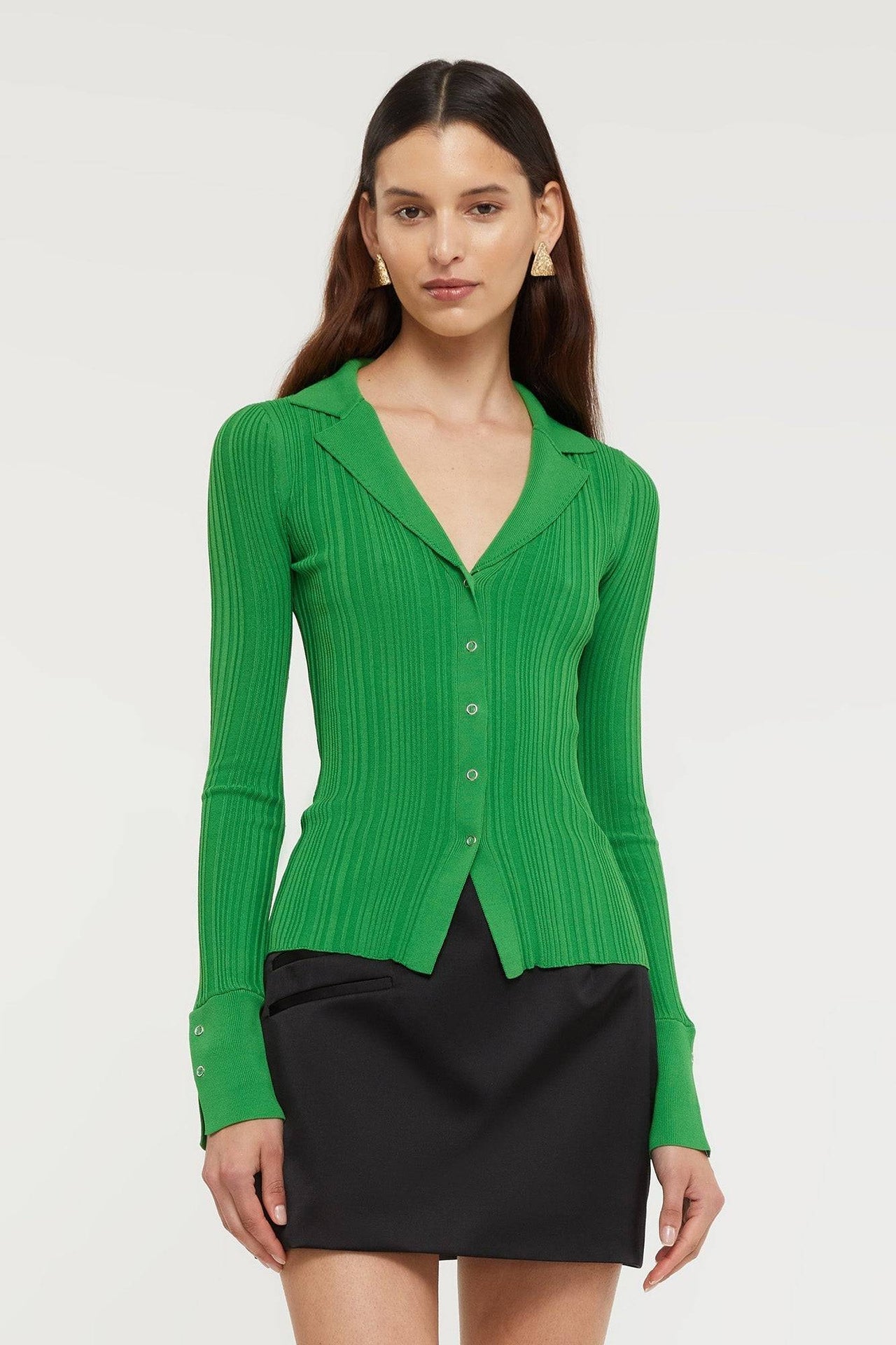 GINIA Ginia Brianna Knit Top - Emerald BELLA n' BEAR