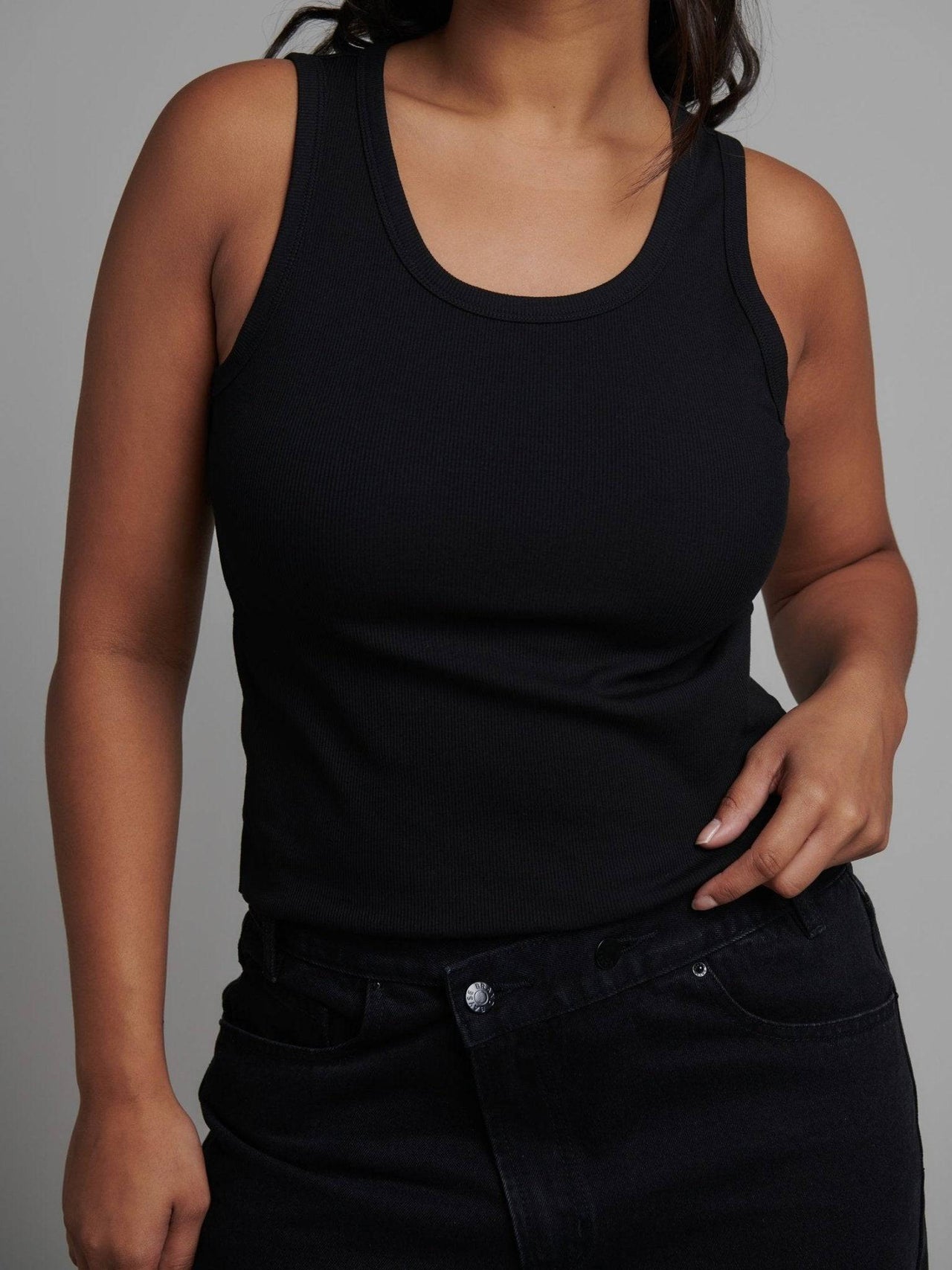 BAYSE Bayse Cassia Tank - Black BELLA n' BEAR