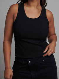 Thumbnail for BAYSE Bayse Cassia Tank - Black BELLA n' BEAR