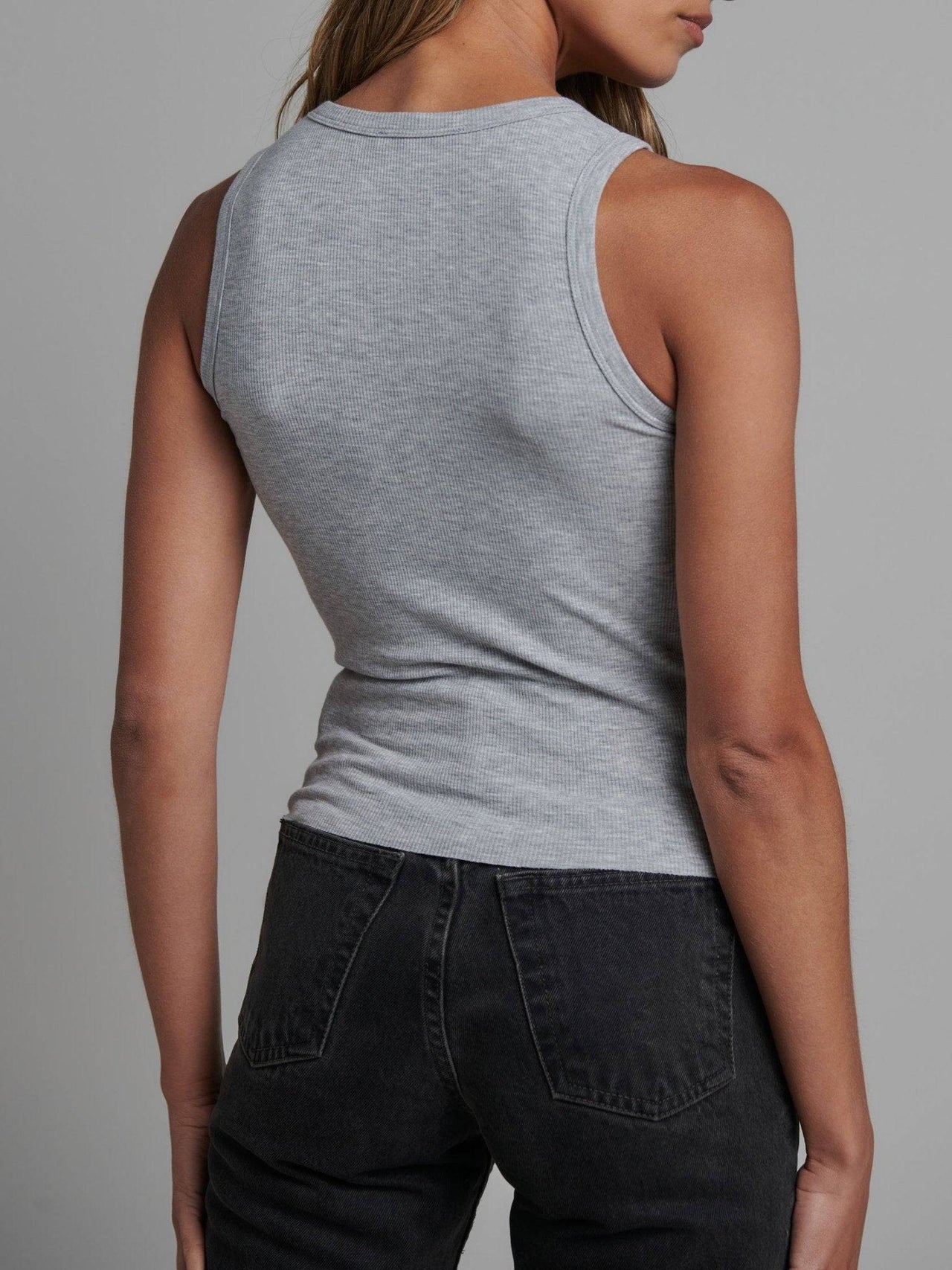 BAYSE Bayse Cassia Tank - Grey BELLA n' BEAR