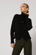 Winona Cassidy Loop Top-Negro