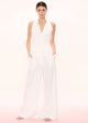 APARTMENT CLOTHING Apartment Clothing Clemence Linen Wide Leg Pant - White BELLA n' BEAR