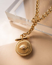 Thumbnail for LUV AJ Luv Aj Copacabana Pendant Necklace - Gold BELLA n' BEAR