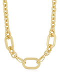 Collar Llamativo Luv Aj Coronado-Oro