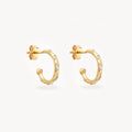 Por Charlotte Cosmic Hoops - 18k Gold Vermeil