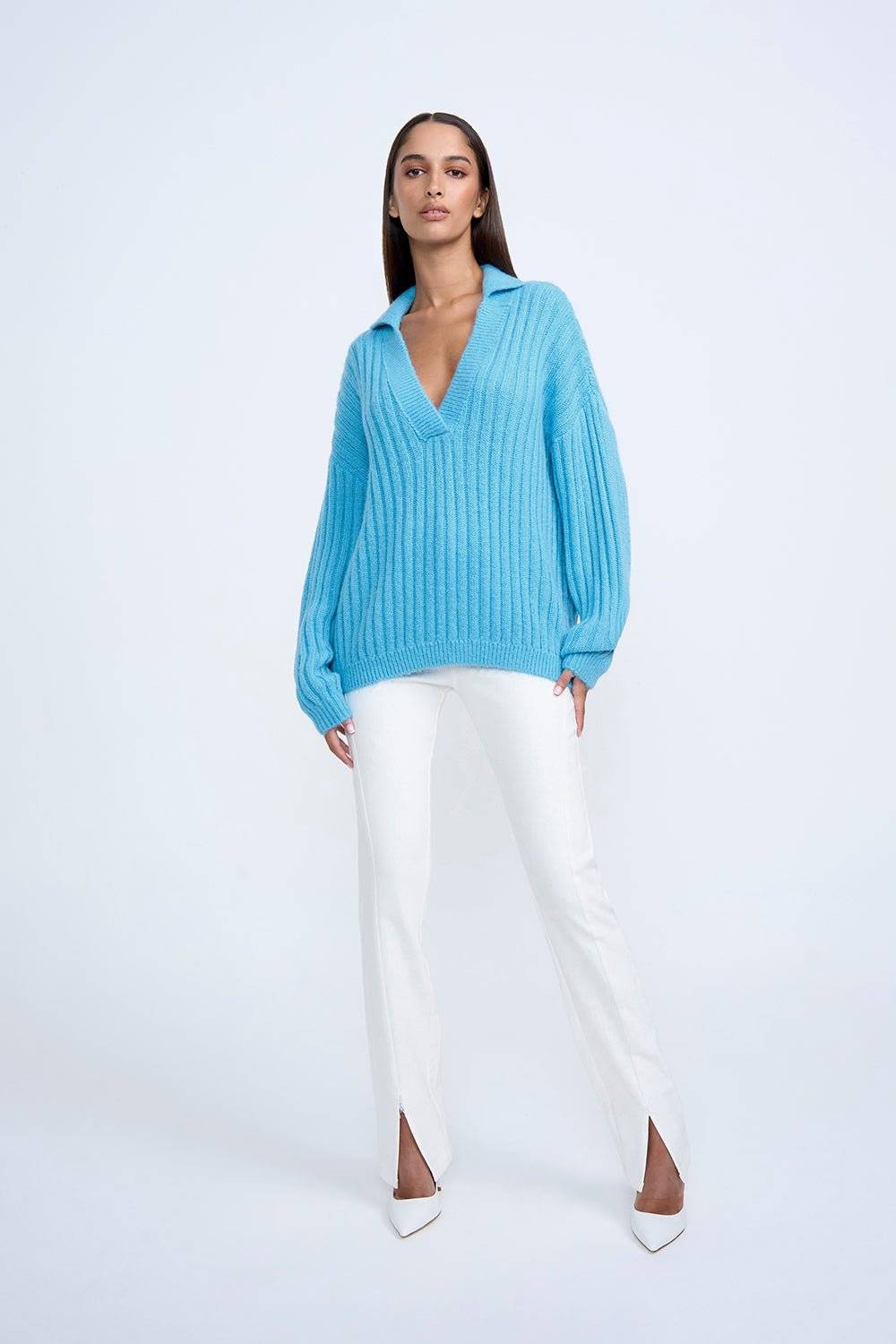 BY JOHNNY By Johnny Cosmic Knit Sweater - Blue BELLA n' BEAR