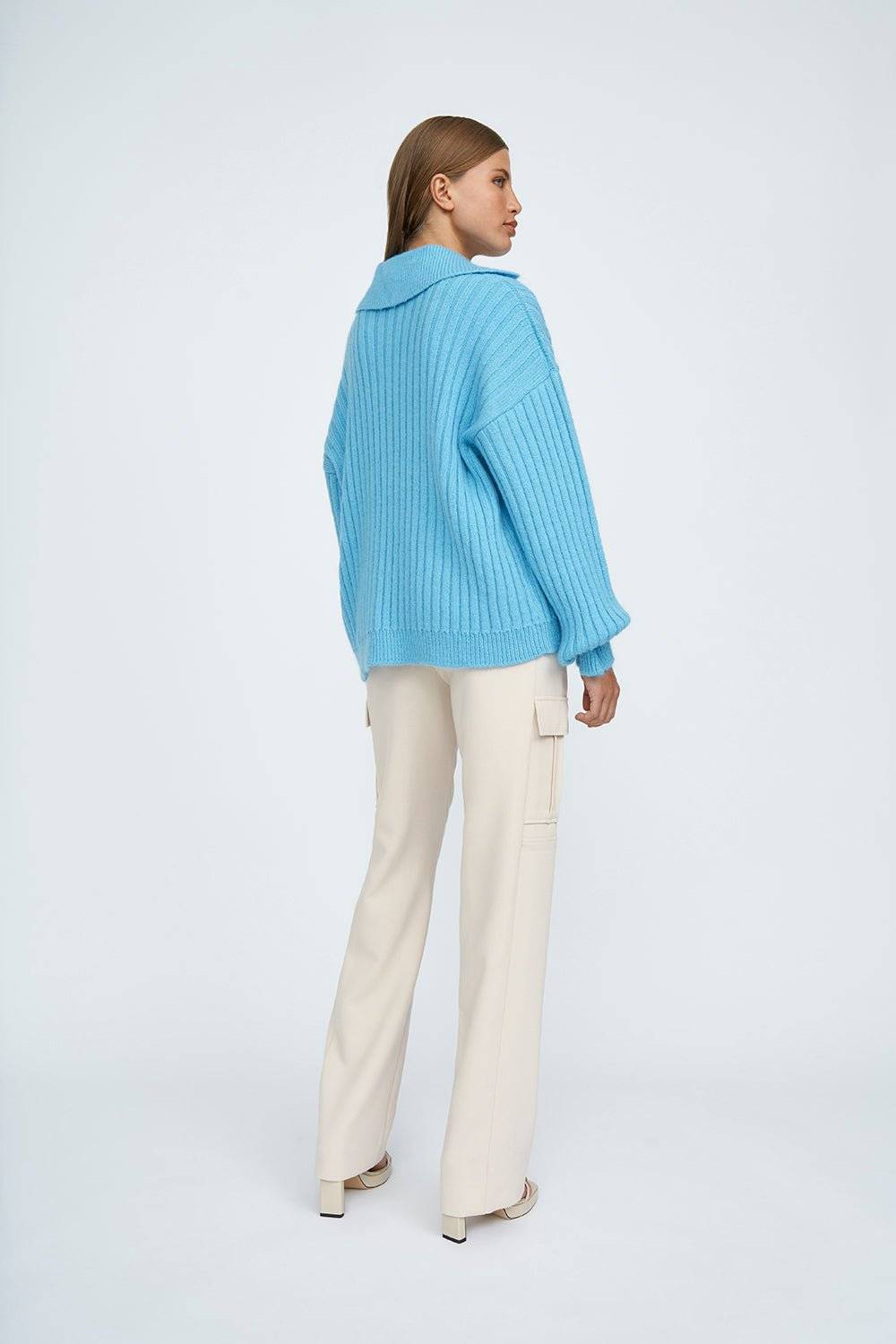 BY JOHNNY By Johnny Cosmic Knit Sweater - Blue BELLA n' BEAR