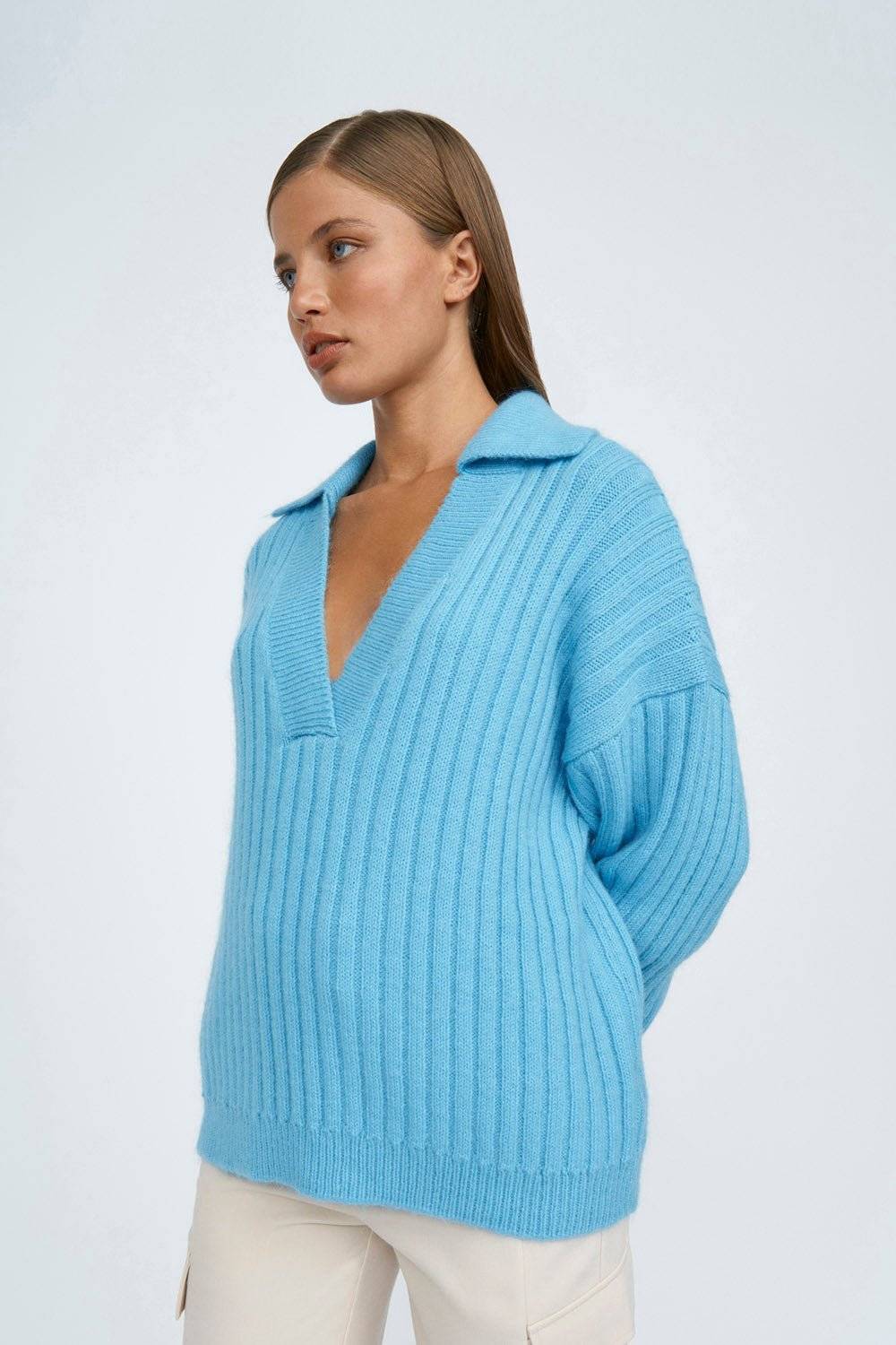 BY JOHNNY By Johnny Cosmic Knit Sweater - Blue BELLA n' BEAR