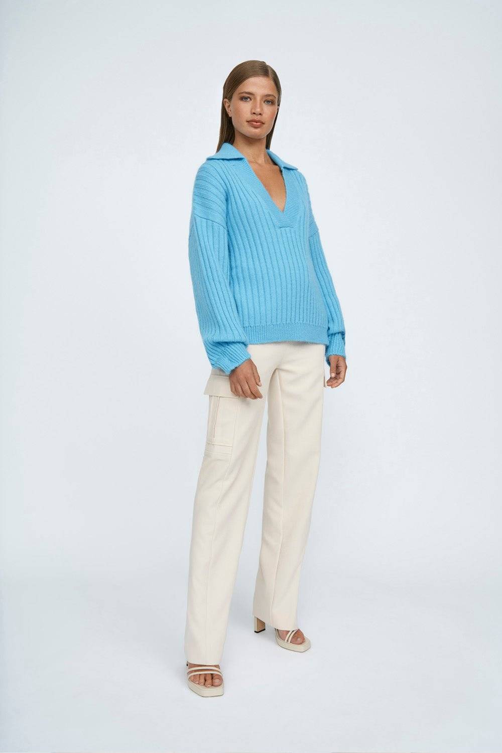 BY JOHNNY By Johnny Cosmic Knit Sweater - Blue BELLA n' BEAR