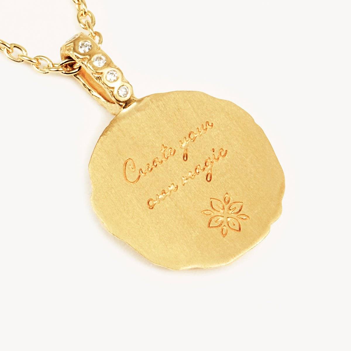 BY CHARLOTTE By Charlotte Create Necklace Magic - 18k Gold Vermeil BELLA n' BEAR