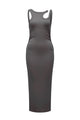 MISHA COLLECTION Misha Cruz Rib Midi Dress - Oatmeal, Slate BELLA n' BEAR