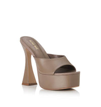 Thumbnail for ALIAS MAE Alias Mae Delphi Platform Heel - Taupe Leather BELLA n' BEAR